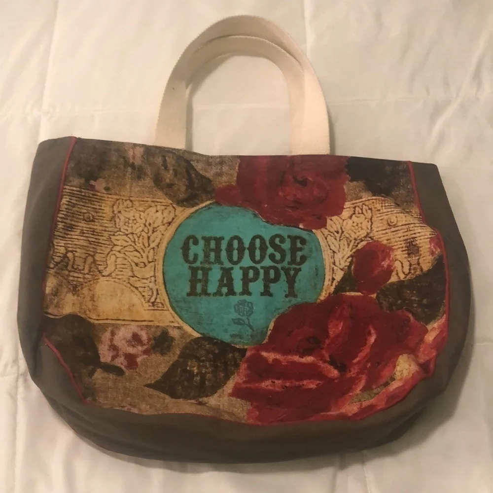 Melody Ross Brave girl canvas bag with saying
